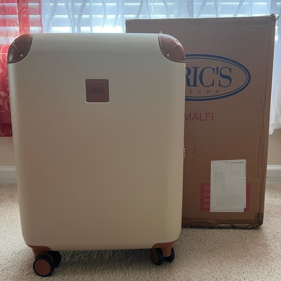 BRIC’S Cream 21in Amalfi Hardside Spinner Carry-on - Picture 2 of 9